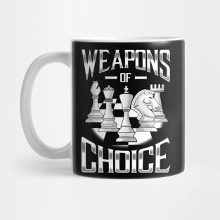 Chess Choice Of Weapon Mug